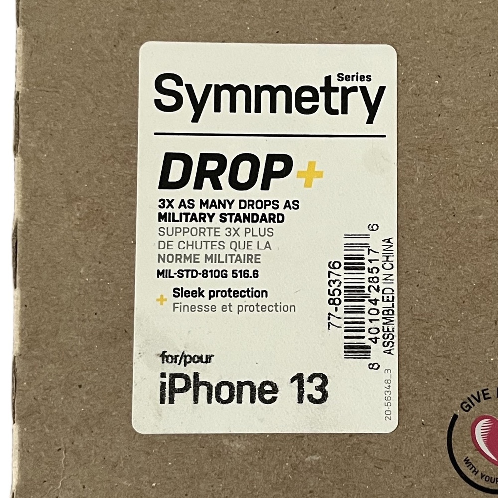 OtterBox Symmetry Series Drop+ Case for iPhone 13 - Picture 3 of 4